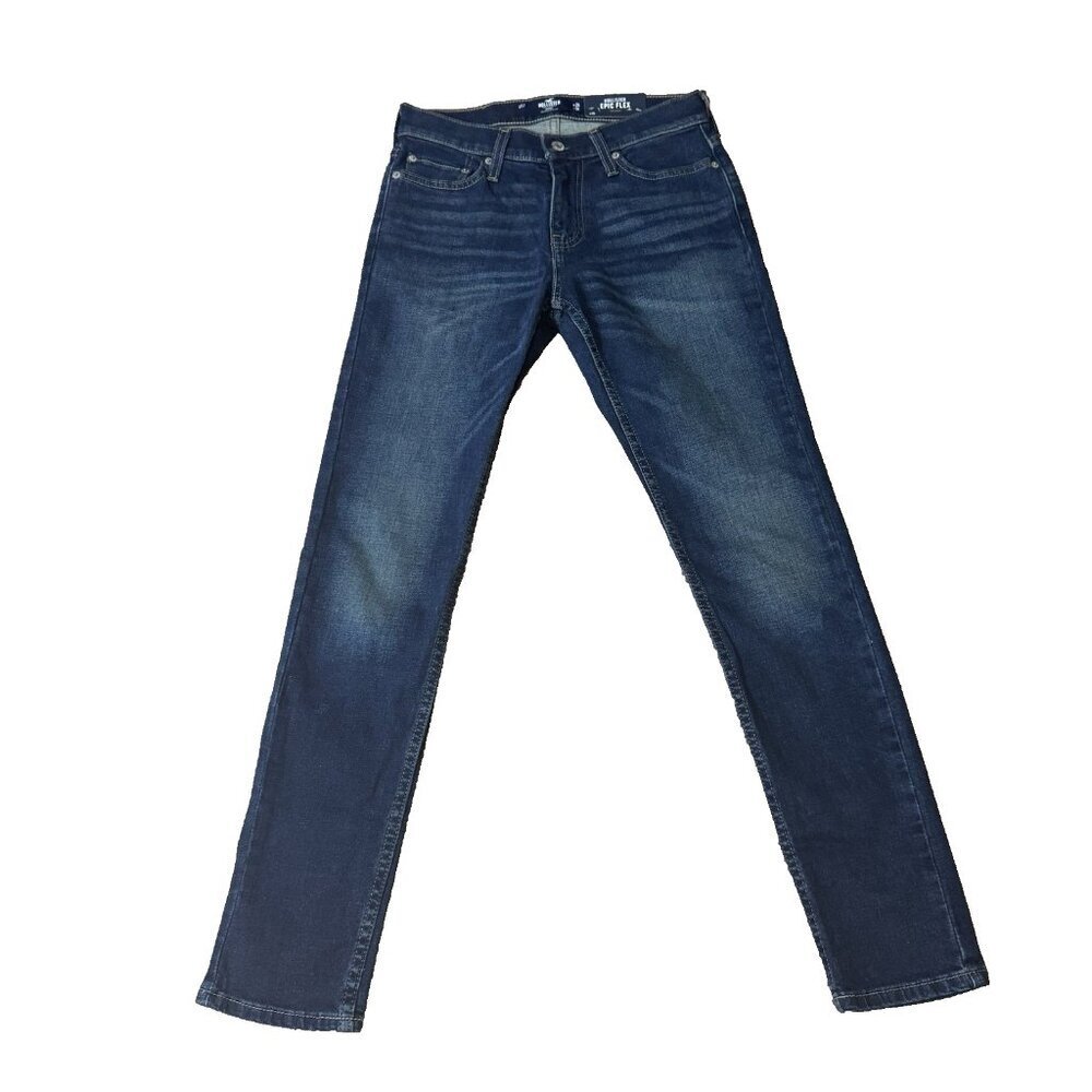 Hollister Men's Epic Flex Skinny Blue Jeans Size W 26X L30 NWT